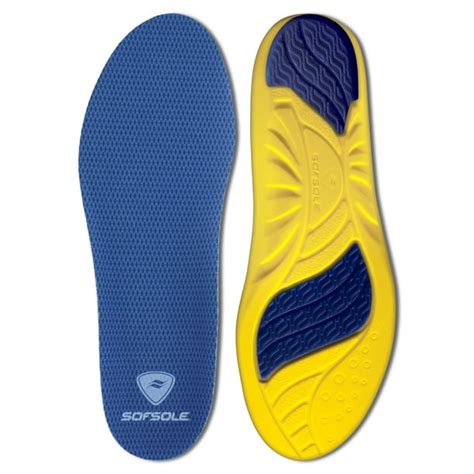 Sof Sole Insoles Men's ATHLETE Performance Full-Length Gel Shoe Insert ...