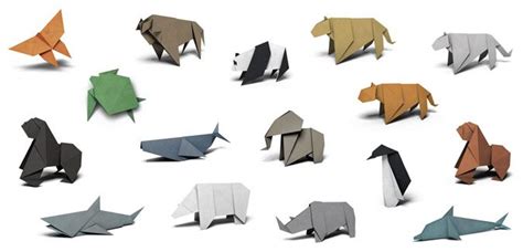 Free Origami Animal Templates from the WWF | Origami animals, Animal ...