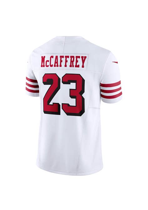 Men's San Francisco 49ers Christian McCaffrey Nike Vapor F.U.S.E ...