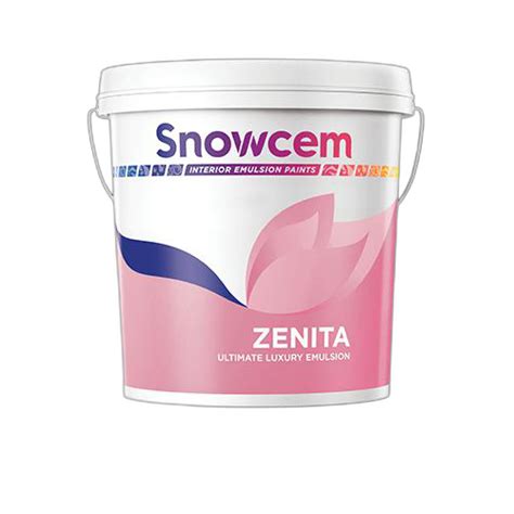 SNOWCEM PAINTS ZENITA ULTIMATE LUXURY EMULSION INTERIOR EMULSION ...