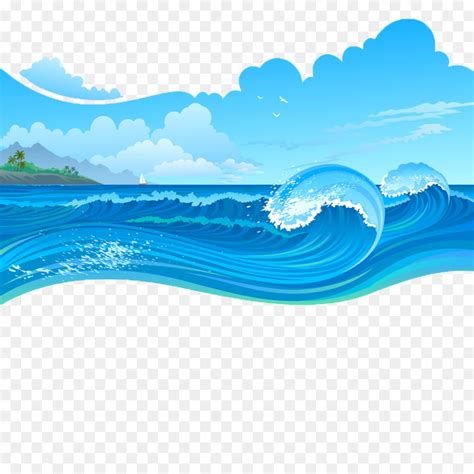 Wind wave Sea - Rolling the waves png download - 1024*702 - Free ...