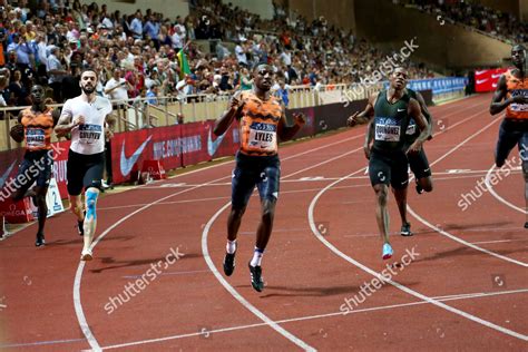 Noah Lyles Usa Competes 200m Event Editorial Stock Photo - Stock Image ...