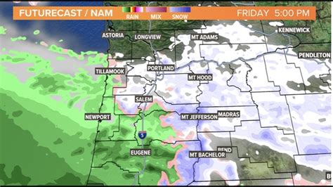 Portland snow forecast: Timeline, what to expect this weekend | kgw.com