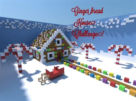 Gingerbread House Challenge!! | Minecraft Amino