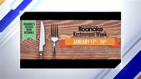 Downtown Roanoke Restaurant Week - YouTube