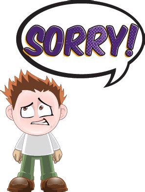 Im Sorry Clipart | Free download on ClipArtMag