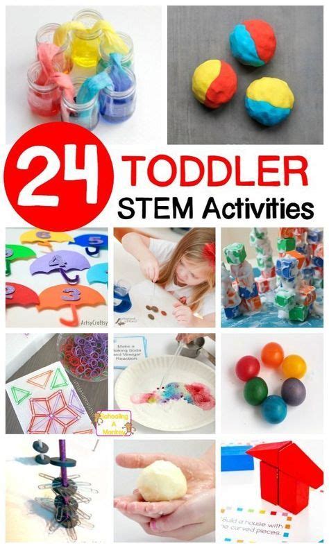 25+ Fun and Engaging STEM Projects for Toddlers | Stem activities preschool, Toddler activities ...