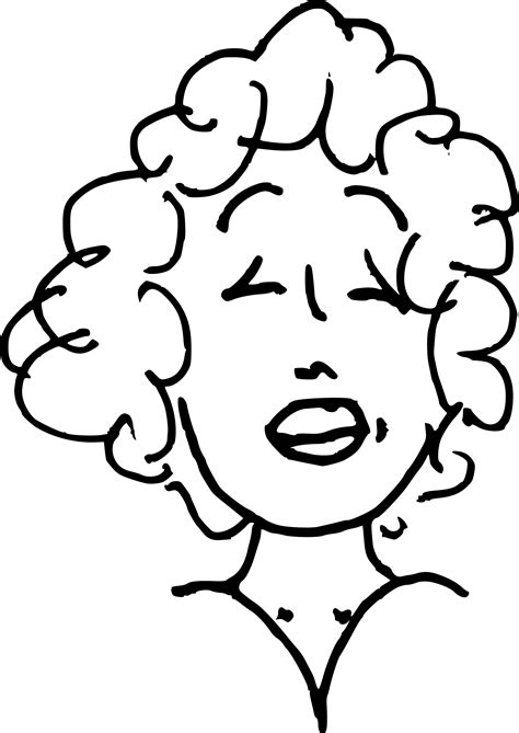 Clipart - Cartoon Head 36