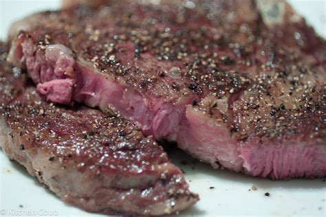 Easy Rib Steak With A Crust - Kitchen Coup