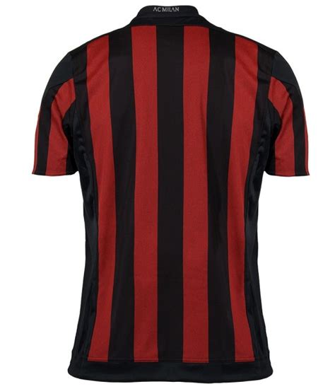 AC Milan Home Jersey 2015 16 Back | Football Kit News| New Soccer Jerseys| 2020-2021 Season ...