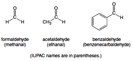 What are aldehydes and ketones? + Example