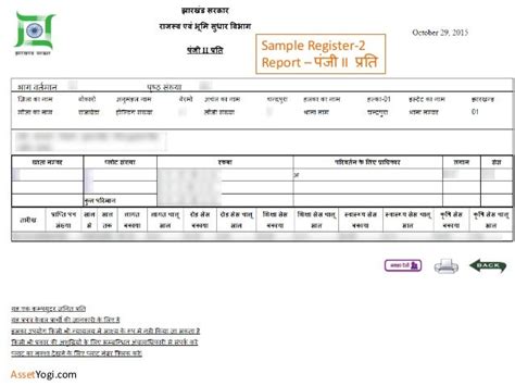 Jharkhand Land Record & Mutation