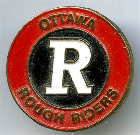 CFL - Ottawa Rough Riders in 2020 | Rough riders, Pin logo, Cfl