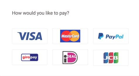 Best practices in payment page design