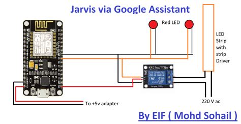 Jarvis via Google Assistant - Arduino Project Hub