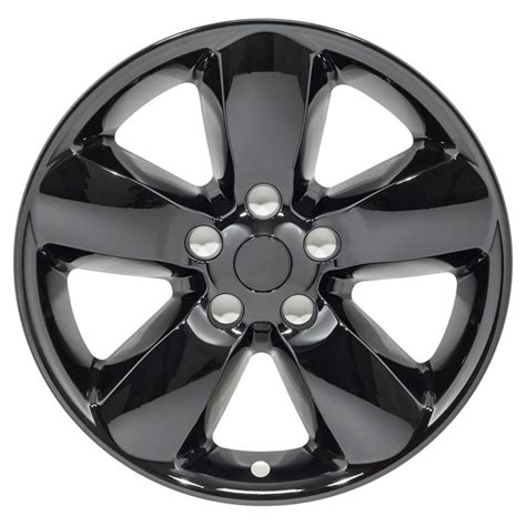 20" DODGE RAM 1500 GLOSS BLACK wheel skin set (Fits 13-18) - Pacific Rim