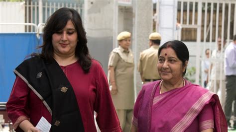 Sushma Swaraj's daughter Bansuri is criminal lawyer - know more about ...