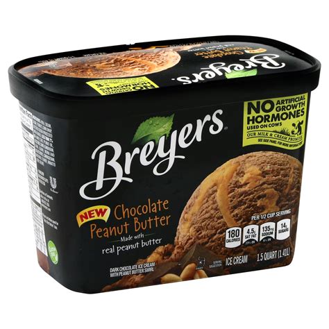 Nutrition Breyers Chocolate Ice Cream - Nutrition Ftempo