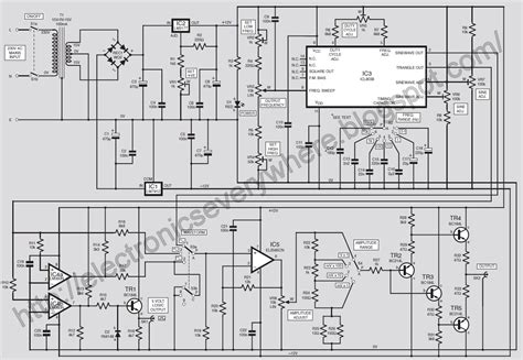 Electronics EveryWhere: Versatile 200KHz Function Generator using ICL8038