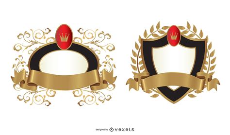 Elegant Emblem Template Vector Download