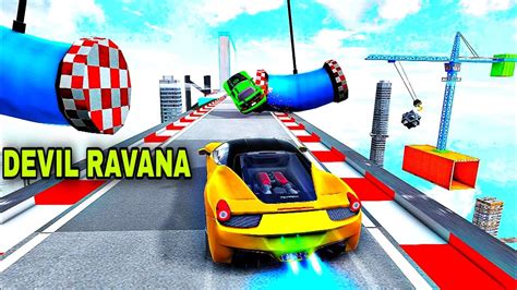 #4 Mega Ramp car stunt game 3D - super car 🚗 Android & ios gameplay 😱 ...