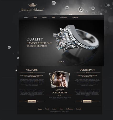 Jewelry Website Template | lupon.gov.ph