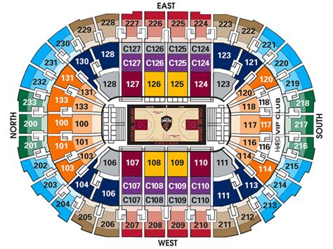 Cleveland Cavaliers Seating | amulette