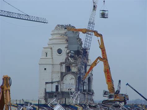 McGee Group on Twitter: "#ThrowbackThursday Demolition of Wembley's West Tower. #Wembley #London ...