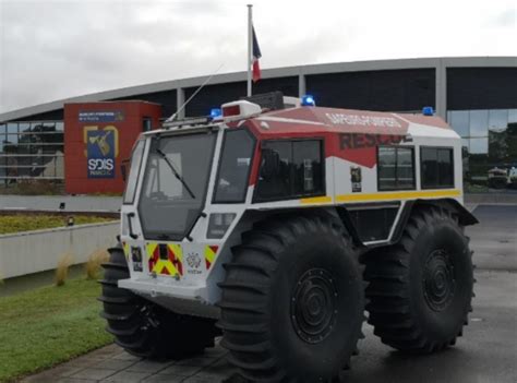 Un nouveau véhicule d’intervention amphibie du SDIS 50 au Mont-Saint ...