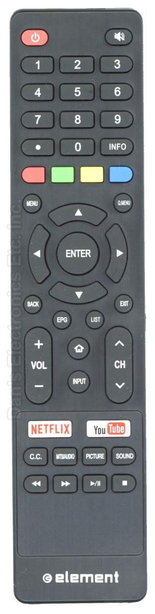 Buy Element E4SFT551REM TV Remote Control