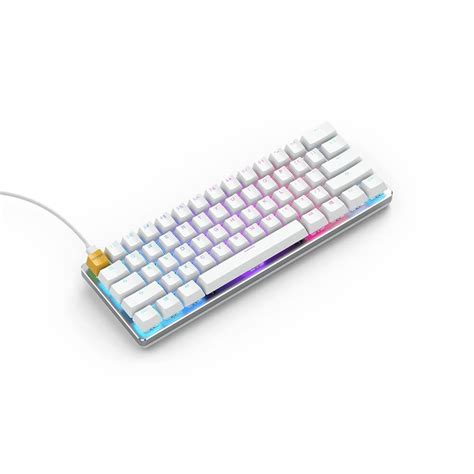 Glorious GMMK COMPACT RGB Modular Mechanical Keyboard - White — RB Tech & Games