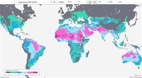 Mapping the probable heat around the world | LaptrinhX