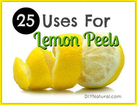 Lemon Peel: 25 Great Uses for Lemon Peels for Cleaning and More!