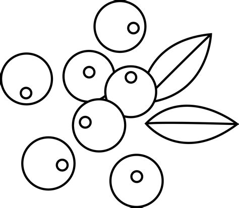 Berry clipart outline, Berry outline Transparent FREE for download on ...