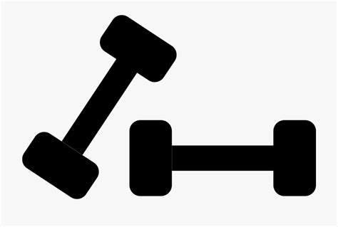 Dumbbell Cartoon Drawing - Dumbbells Clipart Body Building, Dumbbells ...