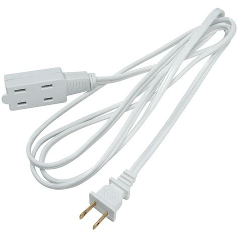 6 Foot Extension Cord-White - Walmart.com - Walmart.com