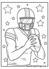Free Printable Football Coloring Pages Unleash Your Inner Artist On  sketch template