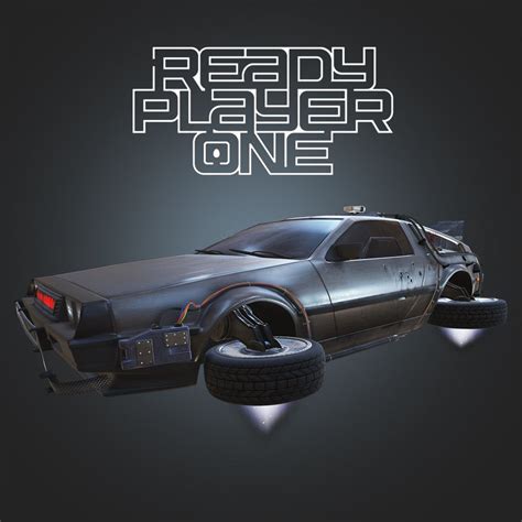 Ready Player One - Parzival's Delorean, James Culley on ArtStation at ...