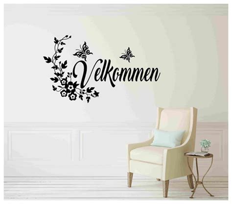 Velkommen - I Love Wallstickers