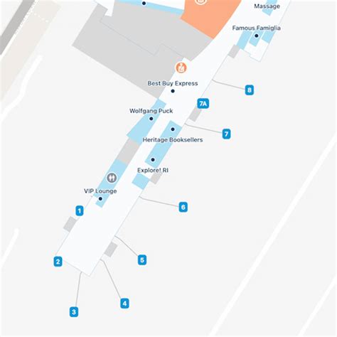 Providence Green Airport Map: Guide to PVD's Terminals