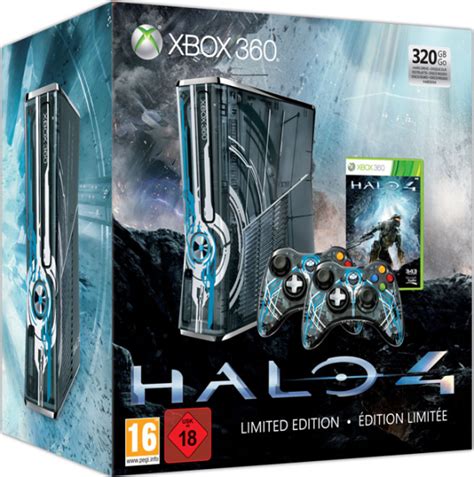 Halo 4 Xbox 360 320GB Console: Limited Edition Games Consoles | Zavvi