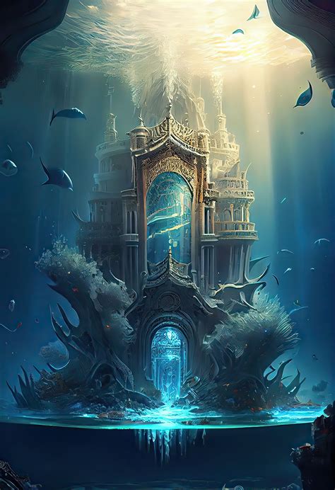 Fantasy underwater city by kbrake on DeviantArt