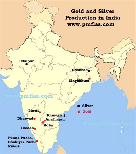 Gold & Silver Distribution across India & World - PMF IAS