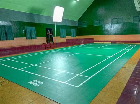 Jual Karpet Lapangan Badminton / Bulu Tangkis √ Harga Terbaik