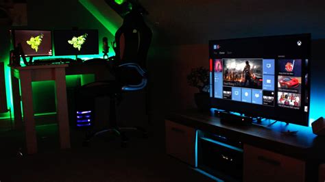 Gaming Room Design With Led Lights - They can also be used to amp up ...