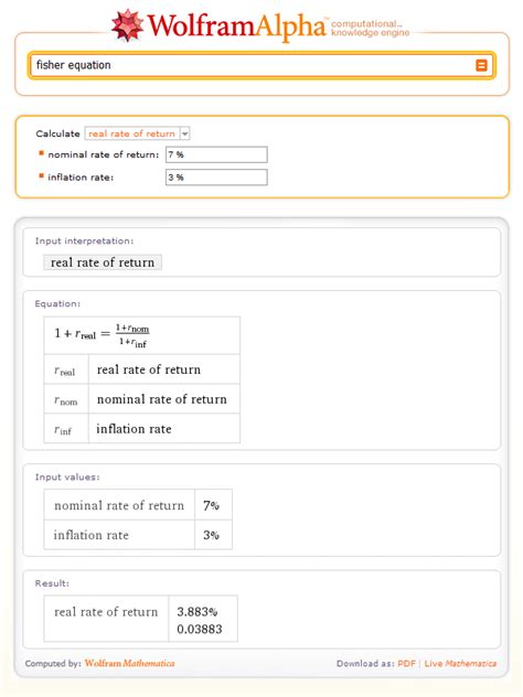 M.O.T: Fisher equation