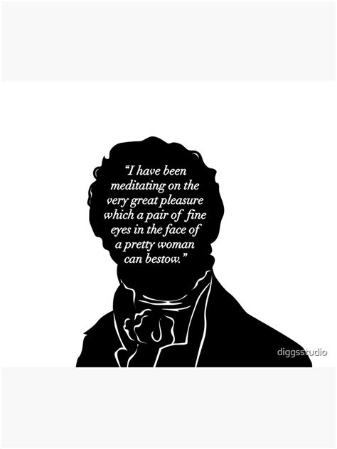 "Jane Austen Mr Darcy Quote - Art Print" Poster by diggsstudio | Redbubble