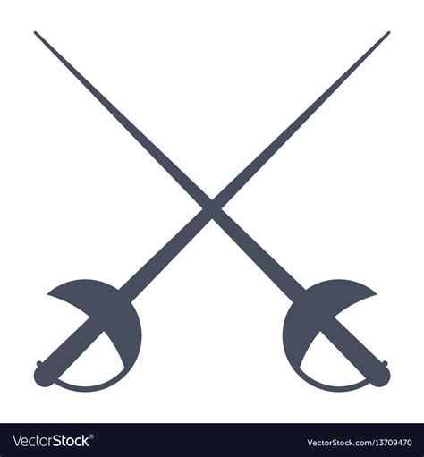 Fencing icon Royalty Free Vector Image - VectorStock