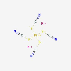 Potassium tetrakis(thiocyanato)platinate(II) | C4K2N4PtS4 | CID 71311417 - PubChem