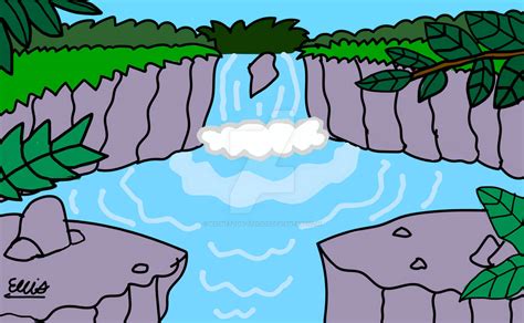 Jungle Waterfall by Magnetoon-Studios on DeviantArt